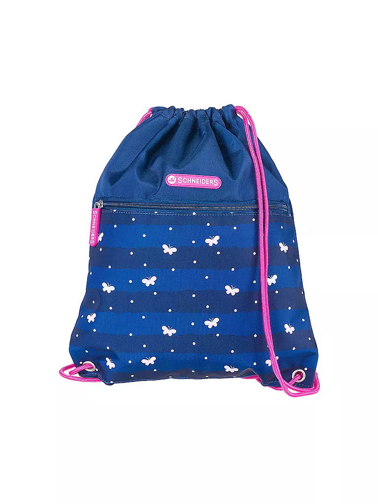 SCHNEIDERS | Schultaschen Set Ergolite 9tlg Lucky Girl | dunkelblau