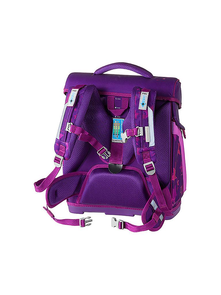 SCHNEIDERS | Schultaschen-Set 4-tlg. "Stars Violet" | lila