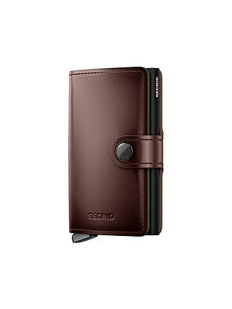 SECRID | Portafoglio PREMIUM MINIWALLET DUSK  Marrone Scuro