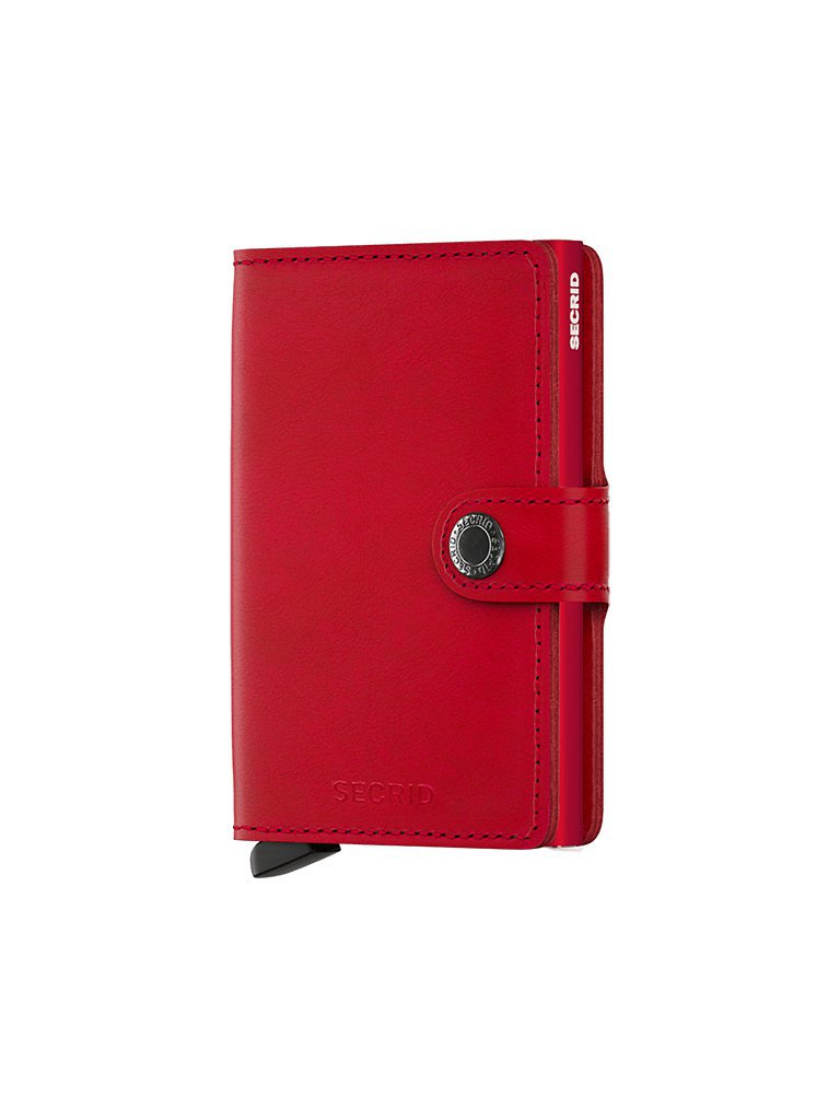 Secrid Unisex Miniwallet Reisezubehör-Kartenhalter im Umschlagformat, Red-Red