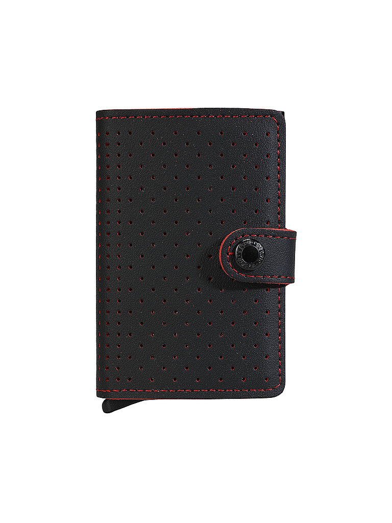 SECRID Miniwallet Perforated Mini schwarz
