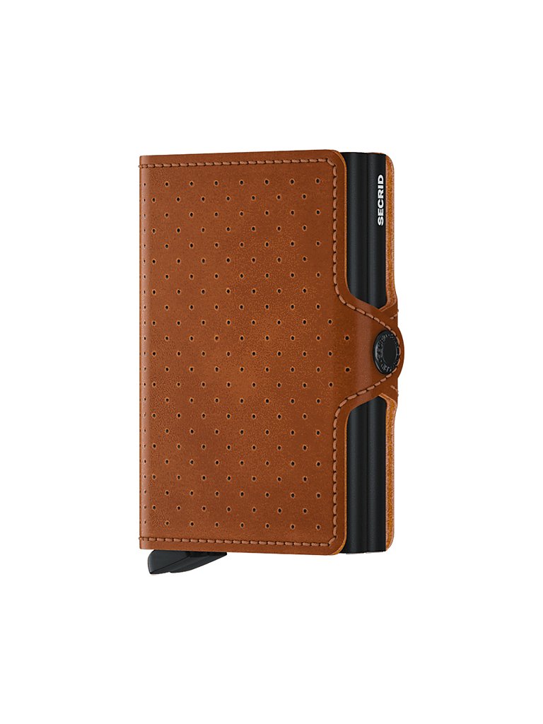 SECRID Twinwallet Peforated (Cognac) braun