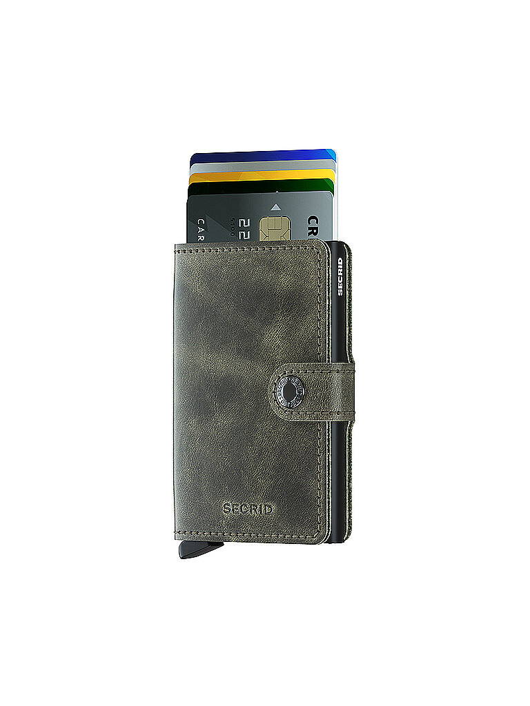 SECRID Miniwallet Vintage Mini Olive grün