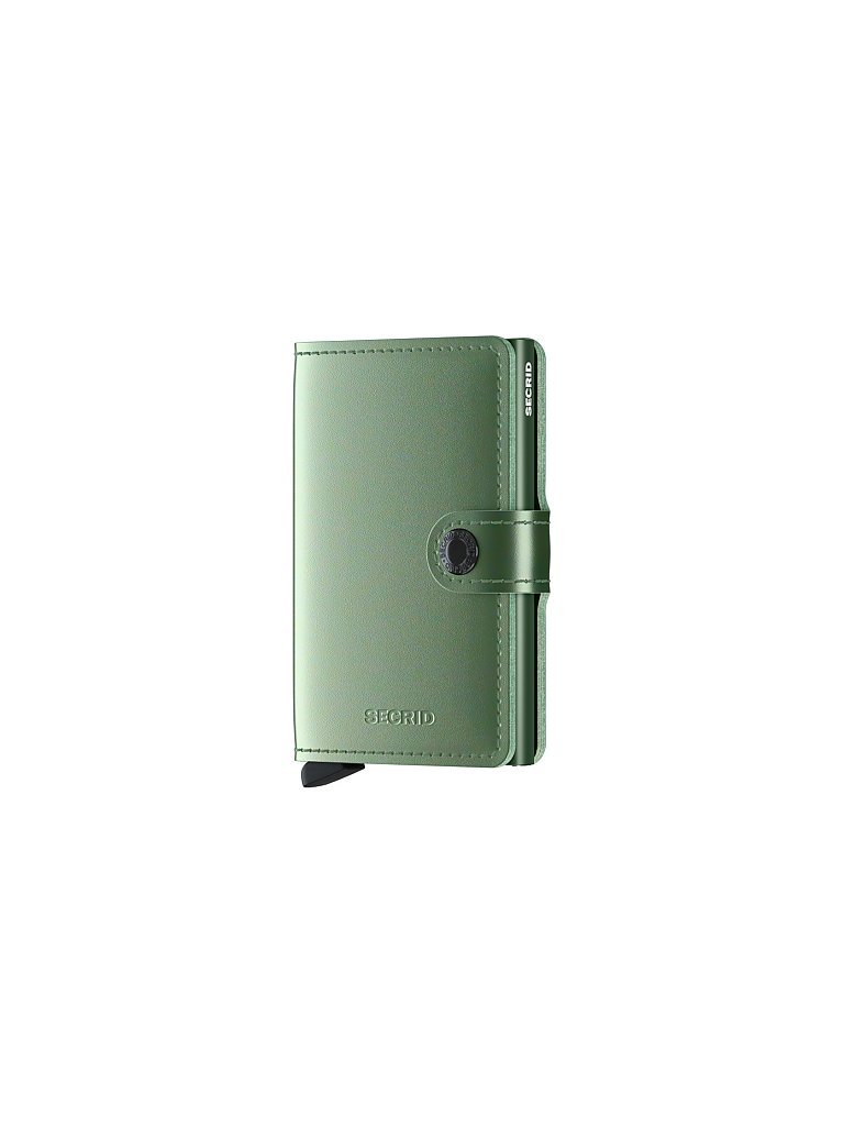 SECRID Miniwallet Metallic Mini Green grün