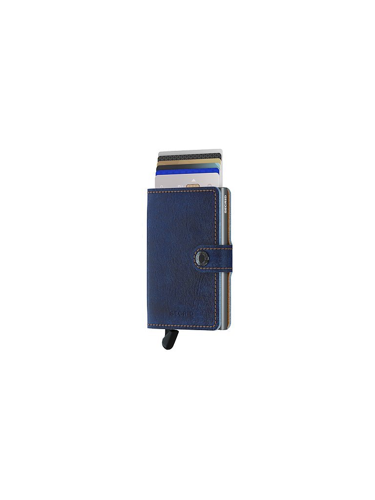 SECRID Miniwallet Indigo Titanium silber