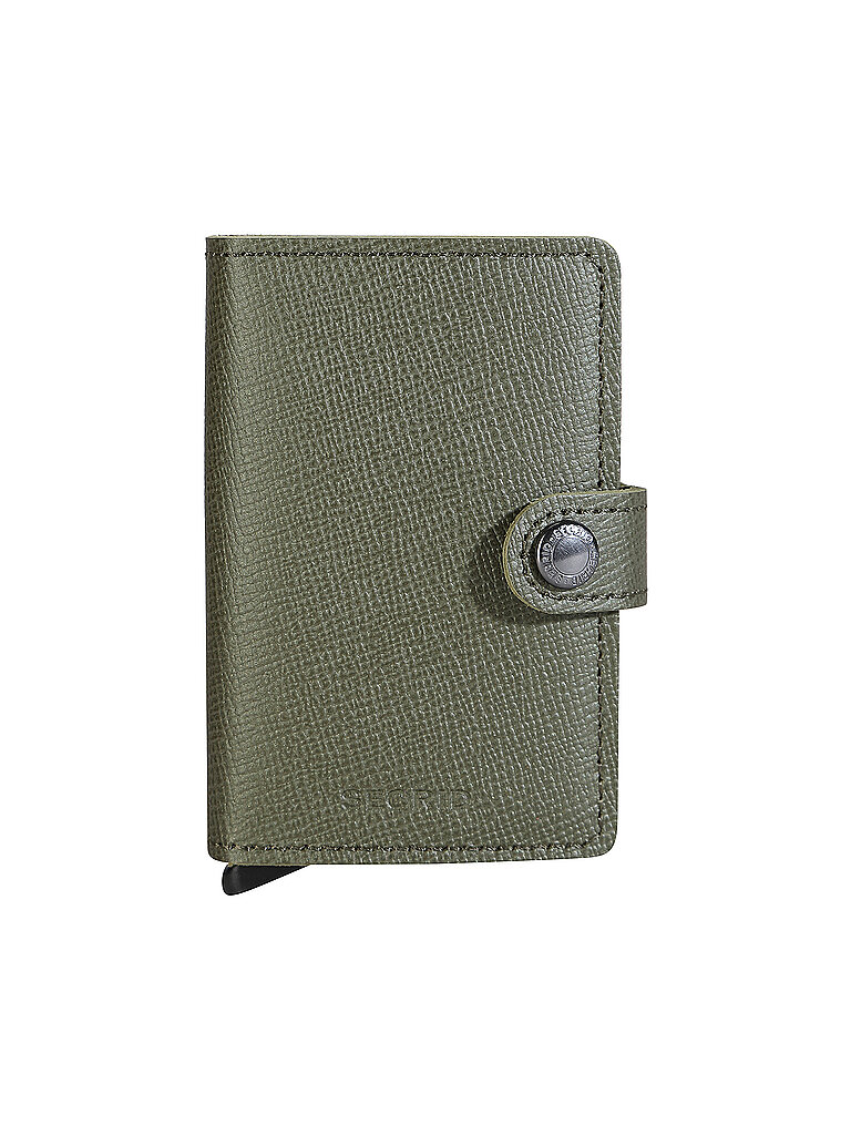 SECRID Geldbörse - Miniwallet Crisple kelp olive