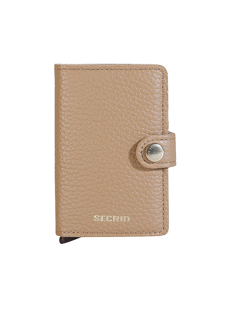 SECRID Geldbörse - Miniwallet Pebble cappuccino beige