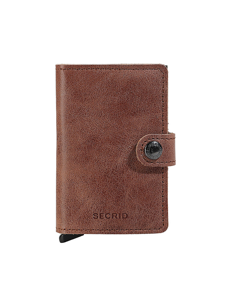 SECRID Geldbörse - Miniwallet Vintage cognac-brown camel