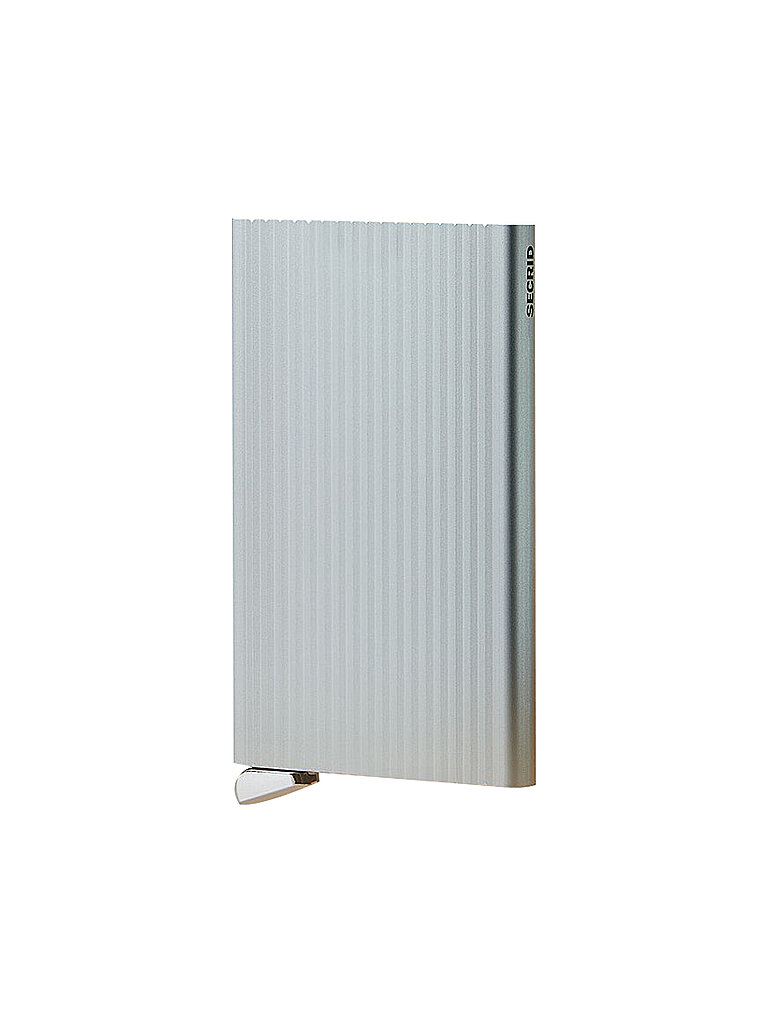 SECRID Geldbörse PREMIUM CARDPROTECTOR + FLUTED Silver silber