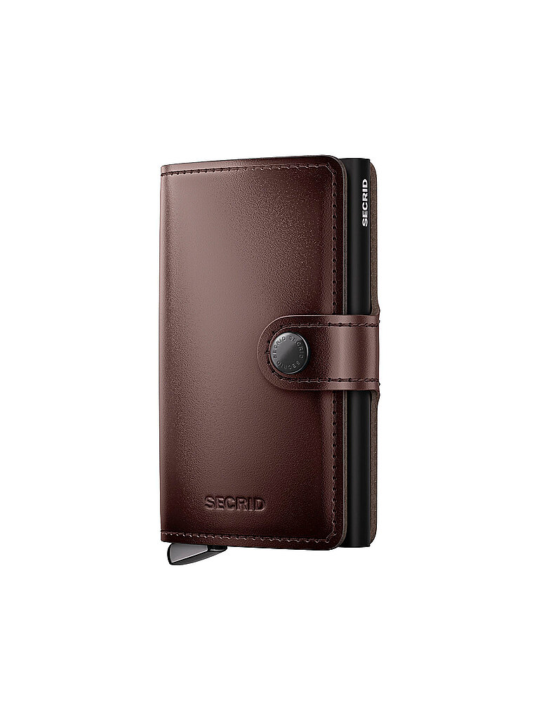 SECRID Geldbörse - Miniwallet Premium Dusk dark brown braun