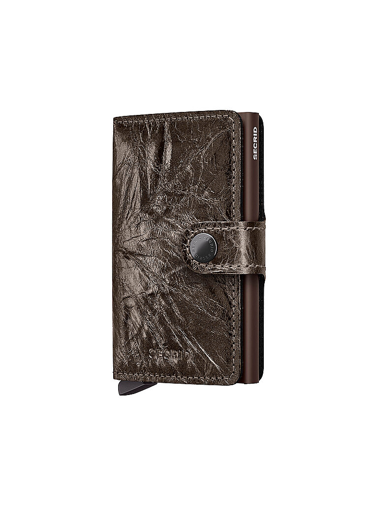 SECRID Geldbörse - Miniwallet Crunch bronze braun