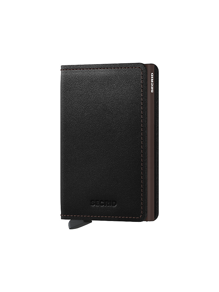 SECRID Geldbörse - Slimwallet Original black-brown schwarz