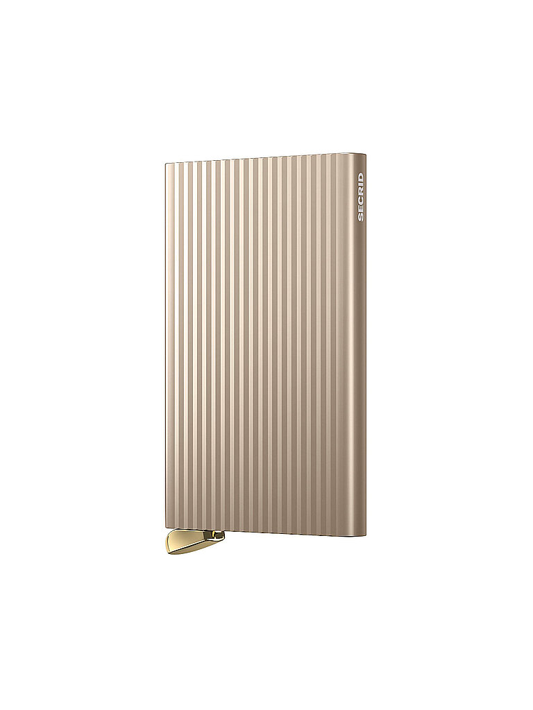 SECRID Geldbörse PREMIUM CARDPROTECTOR FLUTED beige