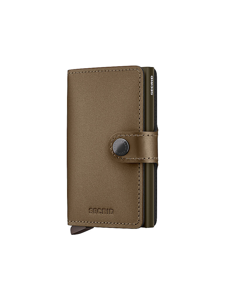 SECRID Geldbörse - Miniwallet Matte bronze braun