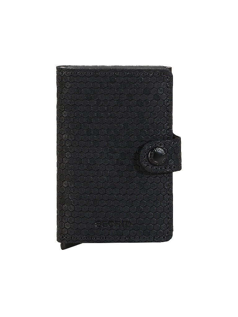 SECRID Geldbörse - Miniwallet Hexagon black schwarz