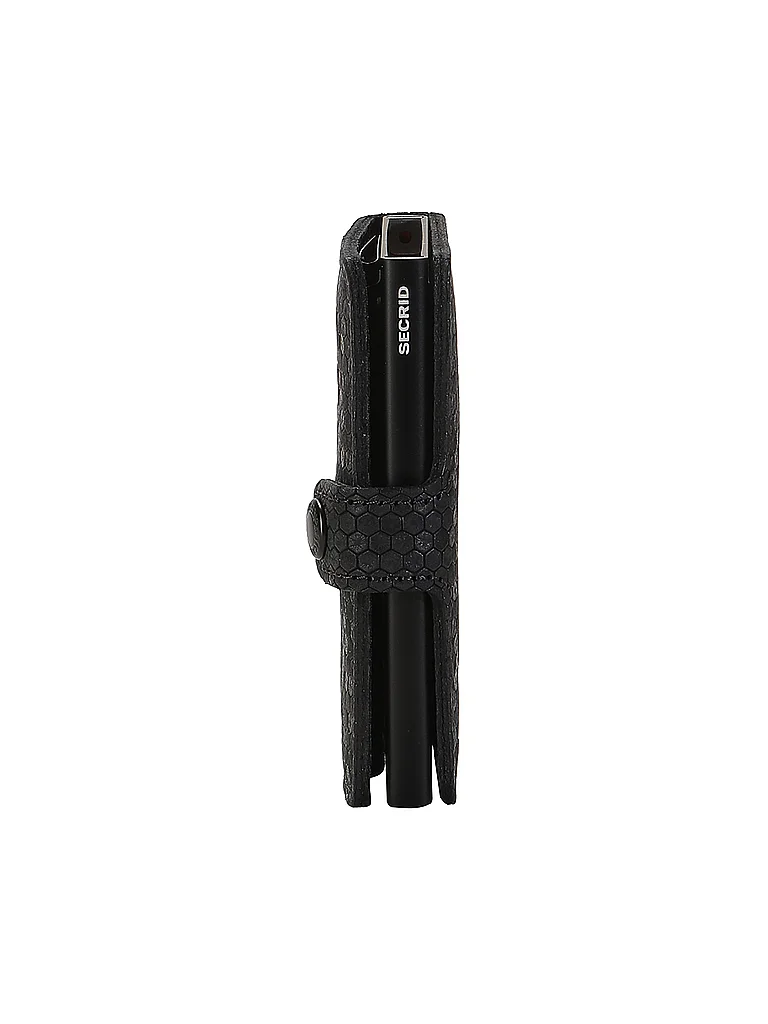 SECRID Geldbörse - Miniwallet Hexagon black noir
