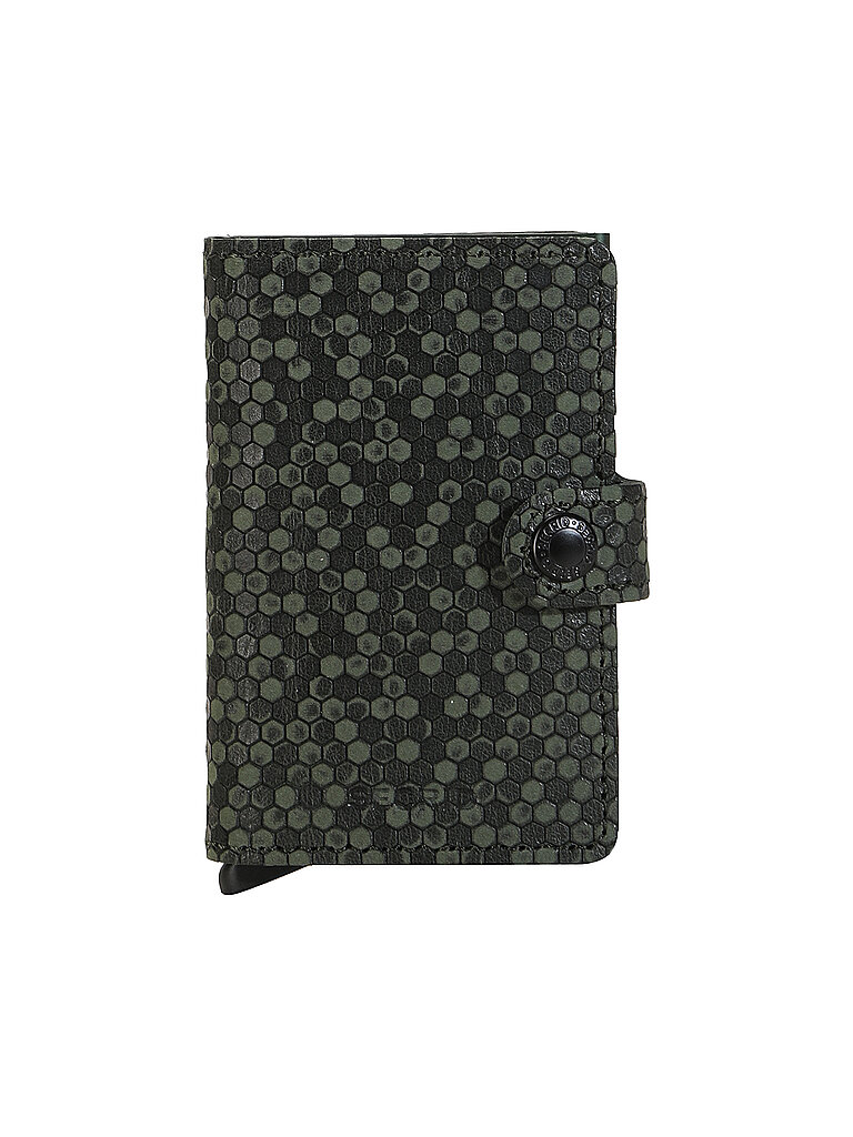 SECRID Geldbörse - Miniwallet Hexagon green grün