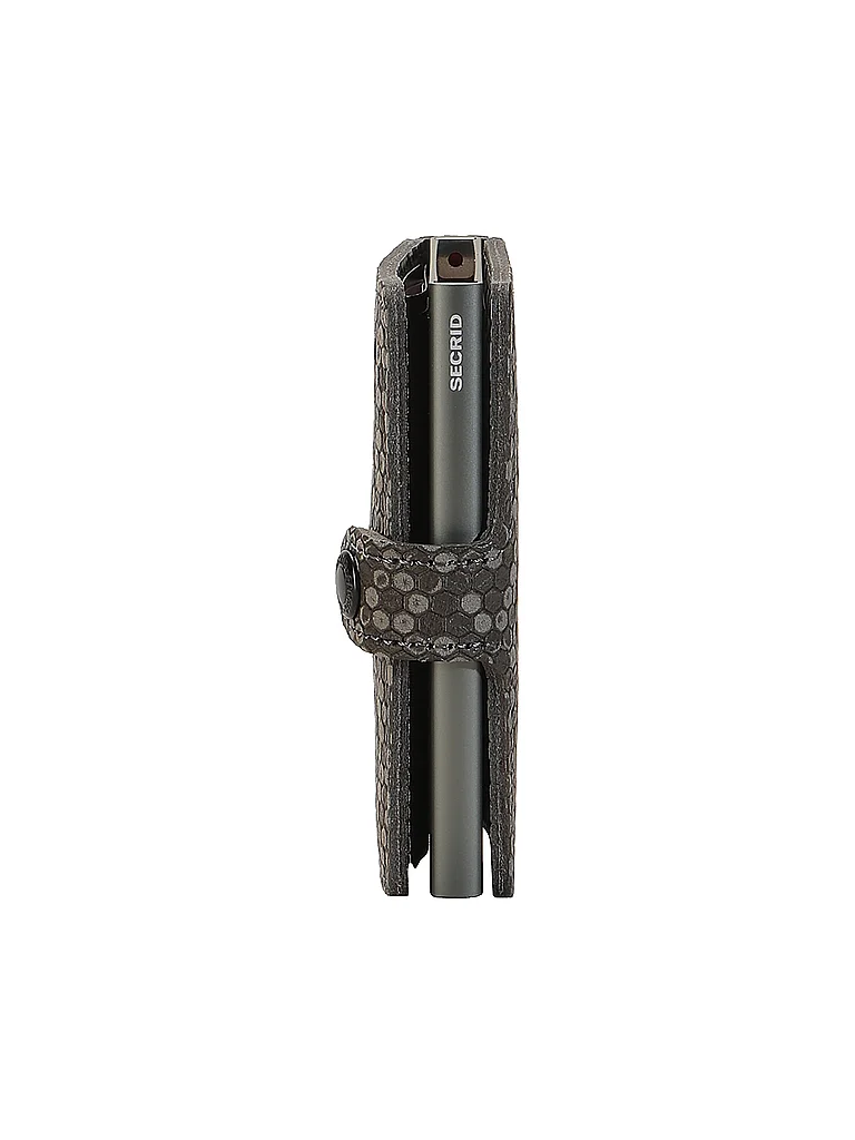 SECRID Geldbörse - Miniwallet Hexagon grey grau