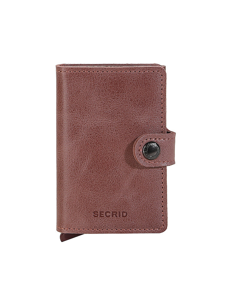SECRID Geldbörse - Miniwallet Vintage mauve hellbraun