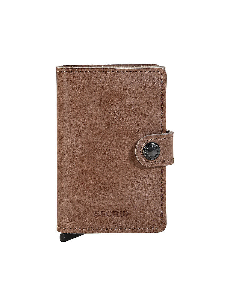 SECRID Geldbörse - Miniwallet Vintage taupe grau