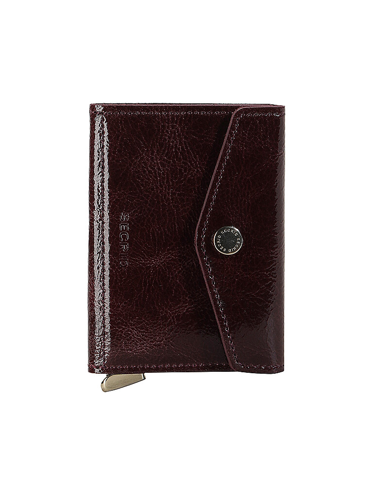 SECRID Geldbörse - Envelope Wallet Naplak Plum dunkelrot
