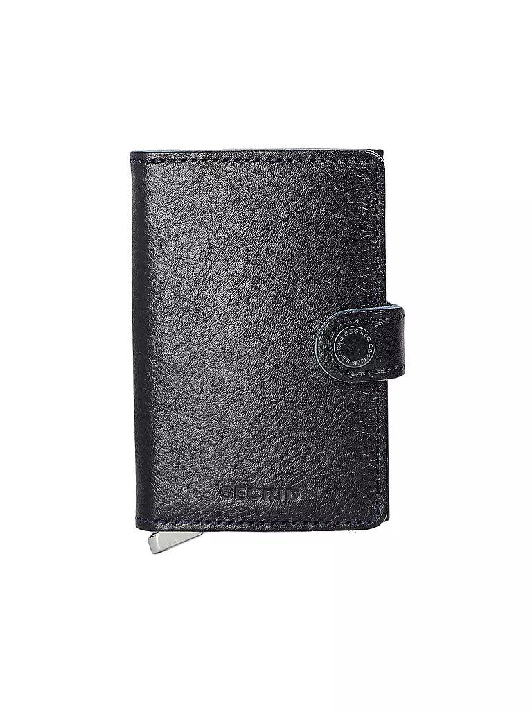 SECRID | Geldbörse - Miniwallet BASCO brown | dunkelblau