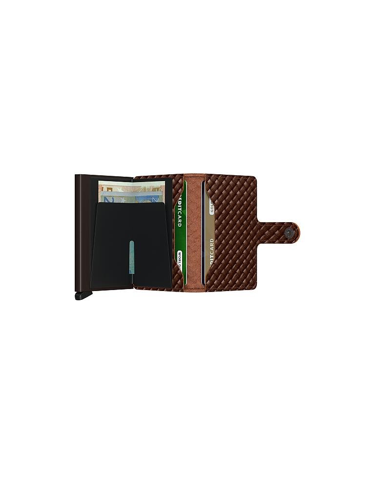 SECRID | Geldbörse - Miniwallet Basket Mini Brown | braun