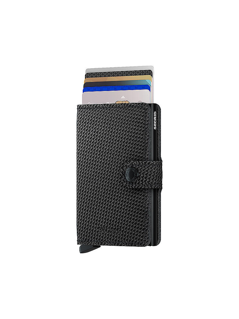 SECRID | Geldbörse - Miniwallet Carbon Black | schwarz
