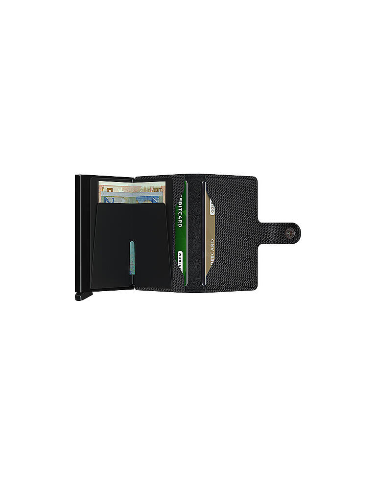 SECRID | Geldbörse - Miniwallet Carbon Black | schwarz
