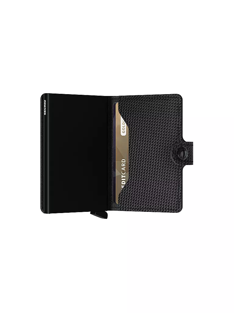 SECRID | Geldbörse - Miniwallet Carbon Black | grau