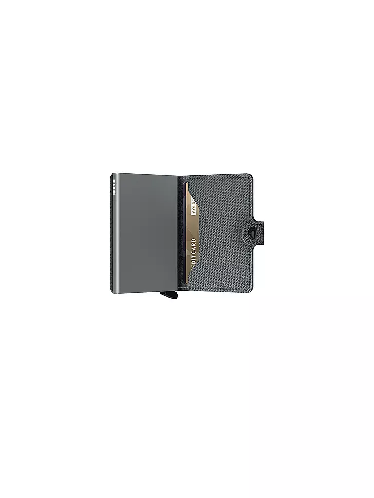 SECRID | Geldbörse - Miniwallet Carbon Cool Grey | grau