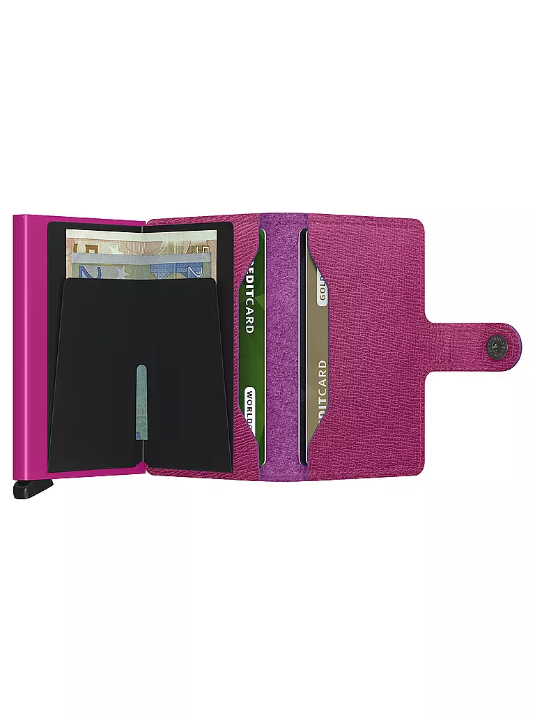 SECRID | Geldbörse - Miniwallet Crisple Mini Fuchsia | beere