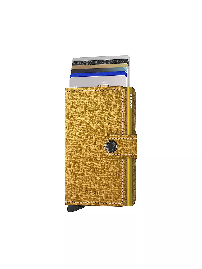 SECRID | Geldbörse - Miniwallet Crisple Mini Ochre | senf