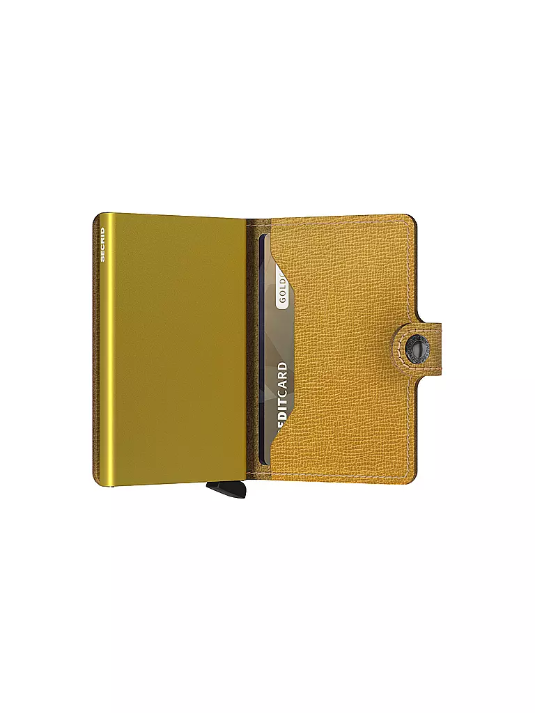 SECRID | Geldbörse - Miniwallet Crisple Mini Ochre | senf