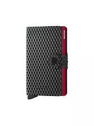 SECRID | Geldbörse - Miniwallet Cubic Black Red | schwarz