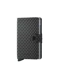 SECRID | Geldbörse - Miniwallet Cubic Black Red | schwarz