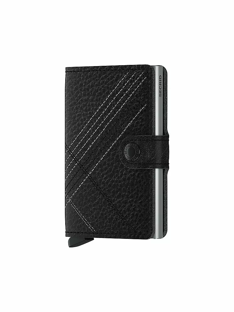 SECRID | Geldbörse - Miniwallet Linea Mini Black | schwarz