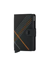 SECRID | Geldbörse - Miniwallet Linea Mini Orange | schwarz