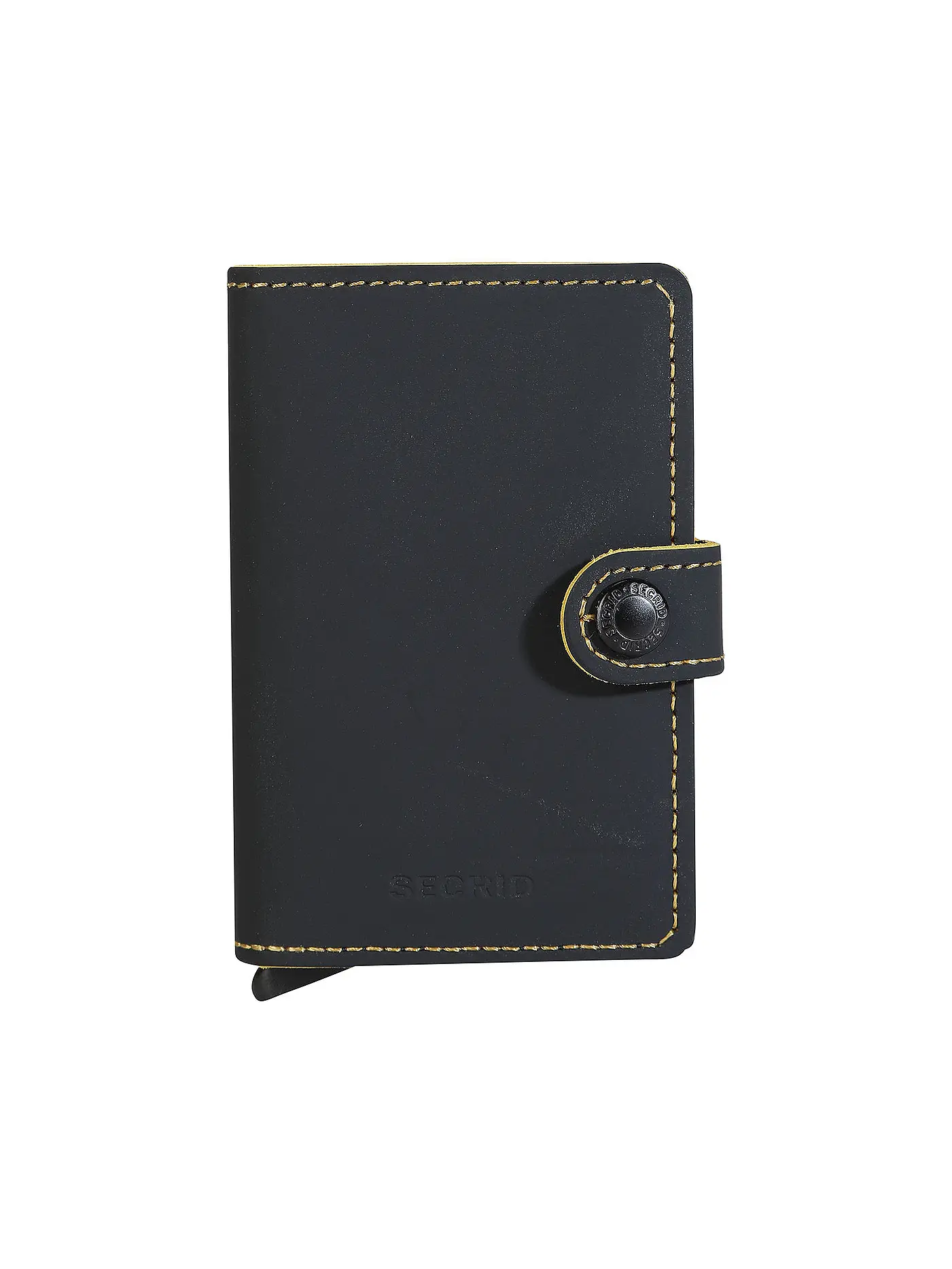 SECRID | Geldbörse - Miniwallet MATTE Mini truffel | schwarz