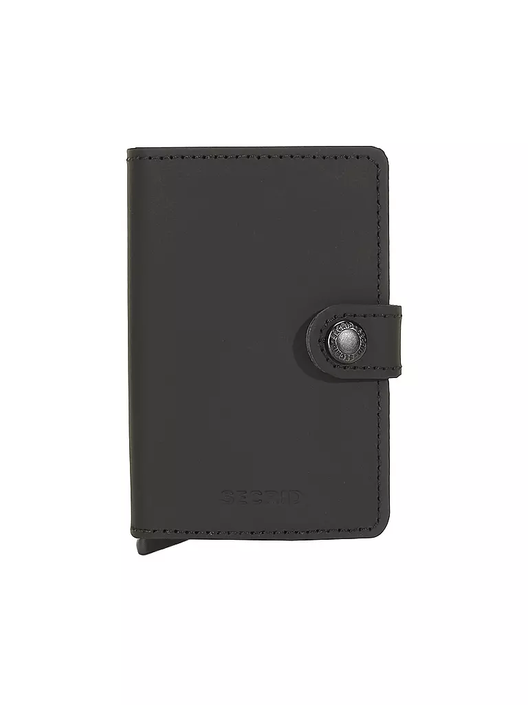 SECRID | Geldbörse - Miniwallet Matte Mini Black | schwarz