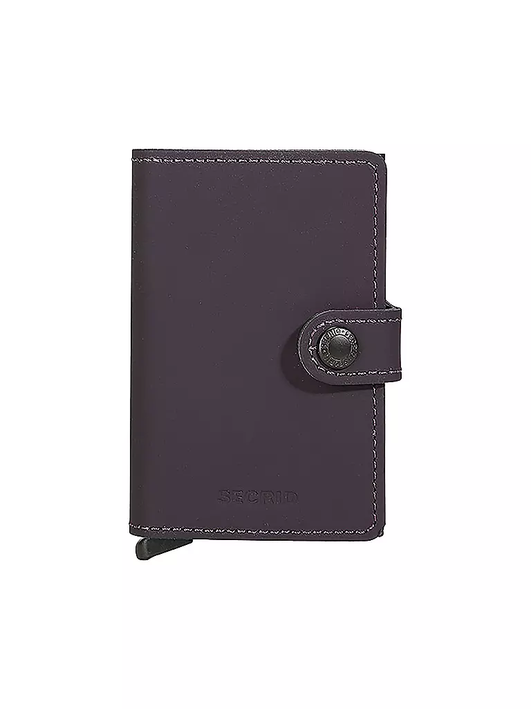 SECRID | Geldbörse - Miniwallet MATTE Mini dark purple  | beere