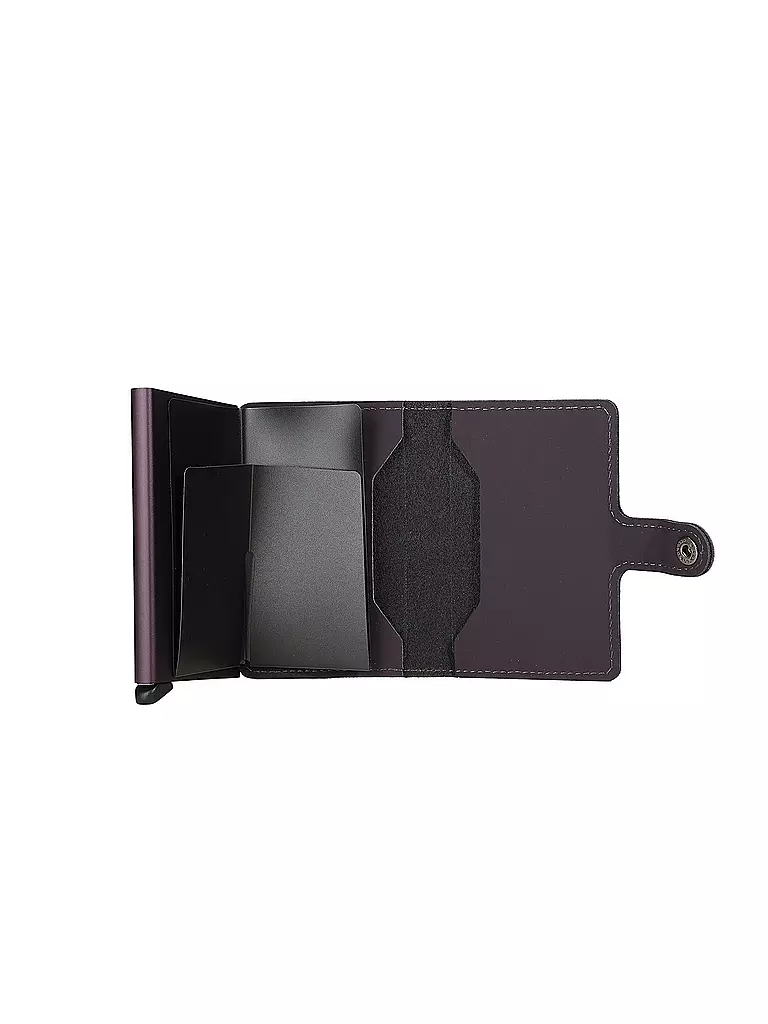 SECRID | Geldbörse - Miniwallet MATTE Mini dark purple  | beere