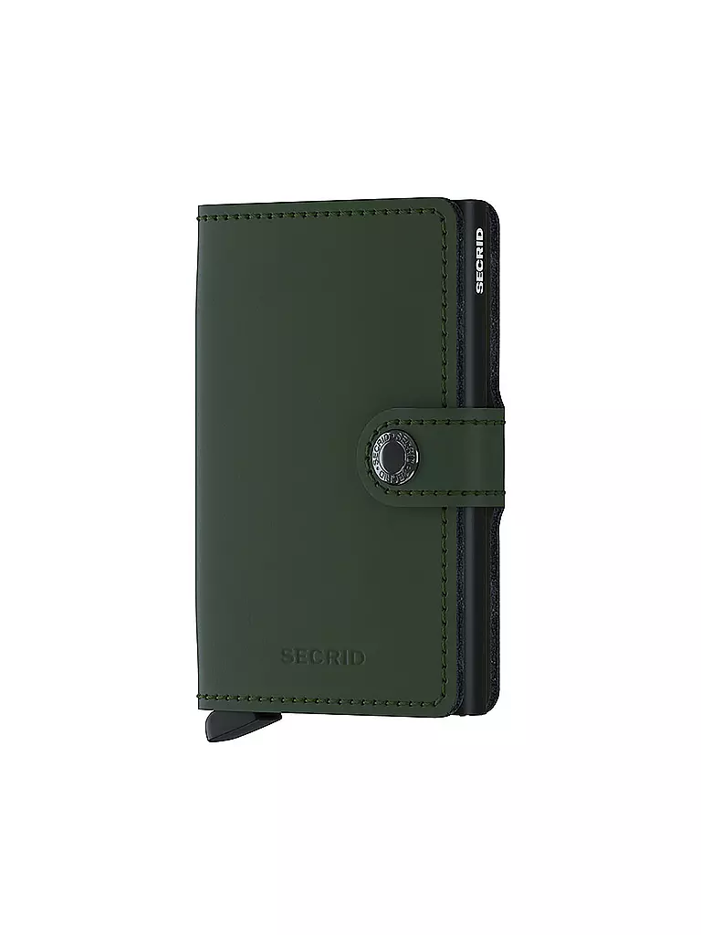 SECRID | Geldbörse - Miniwallet Matte Mini Green/Black | grün