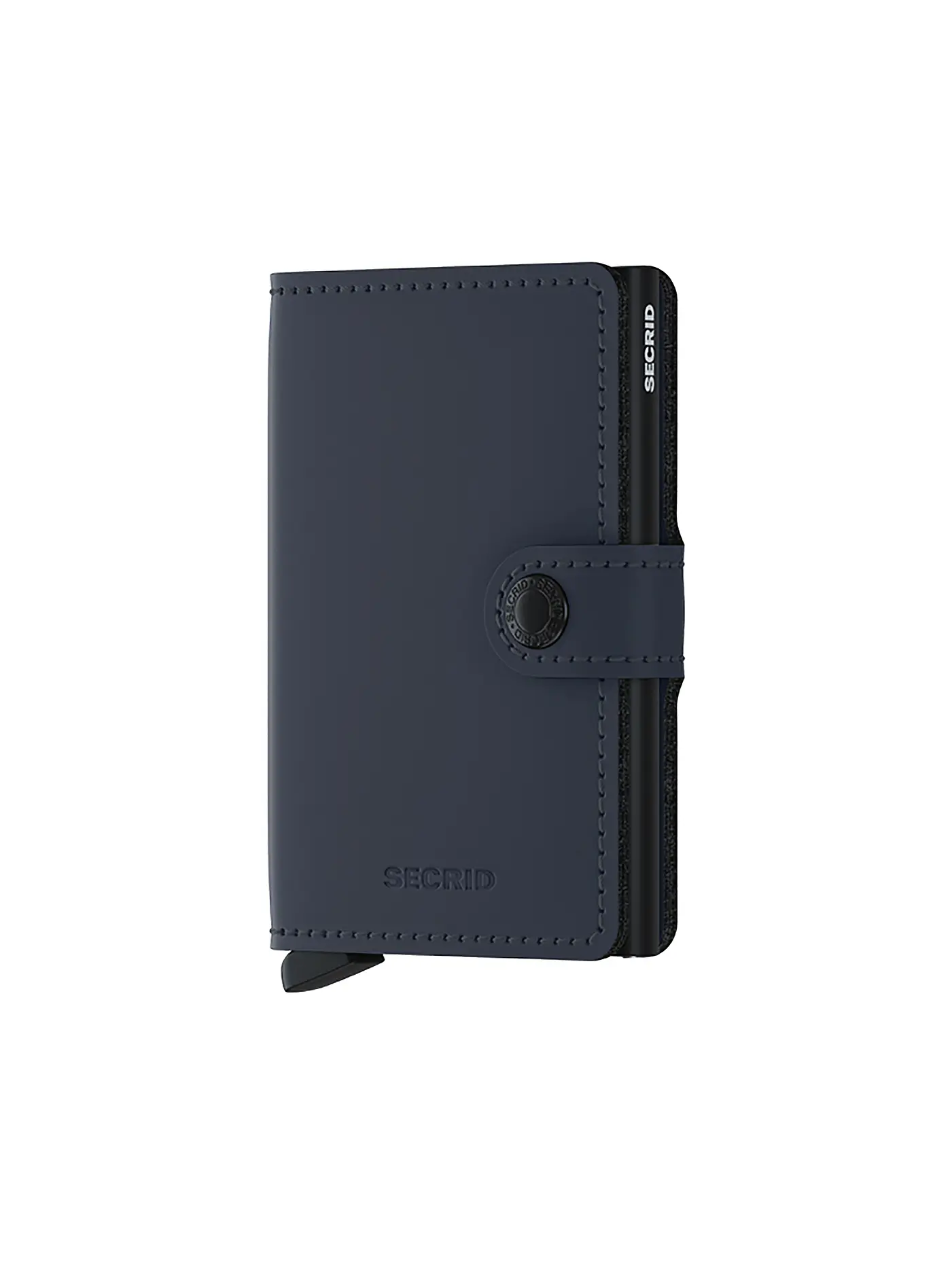 SECRID | Geldbörse - Miniwallet MATTE Mini truffel | blau