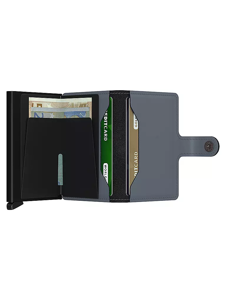 SECRID | Geldbörse - Miniwallet Matte Mini Night Blue | schwarz