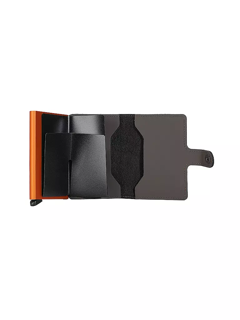 SECRID | Geldbörse - Miniwallet Matte Truffle Orange | braun