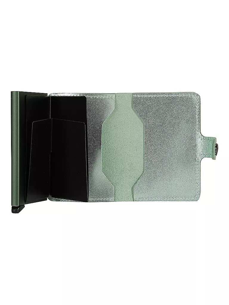 SECRID | Geldbörse - Miniwallet METALLIC green | grün