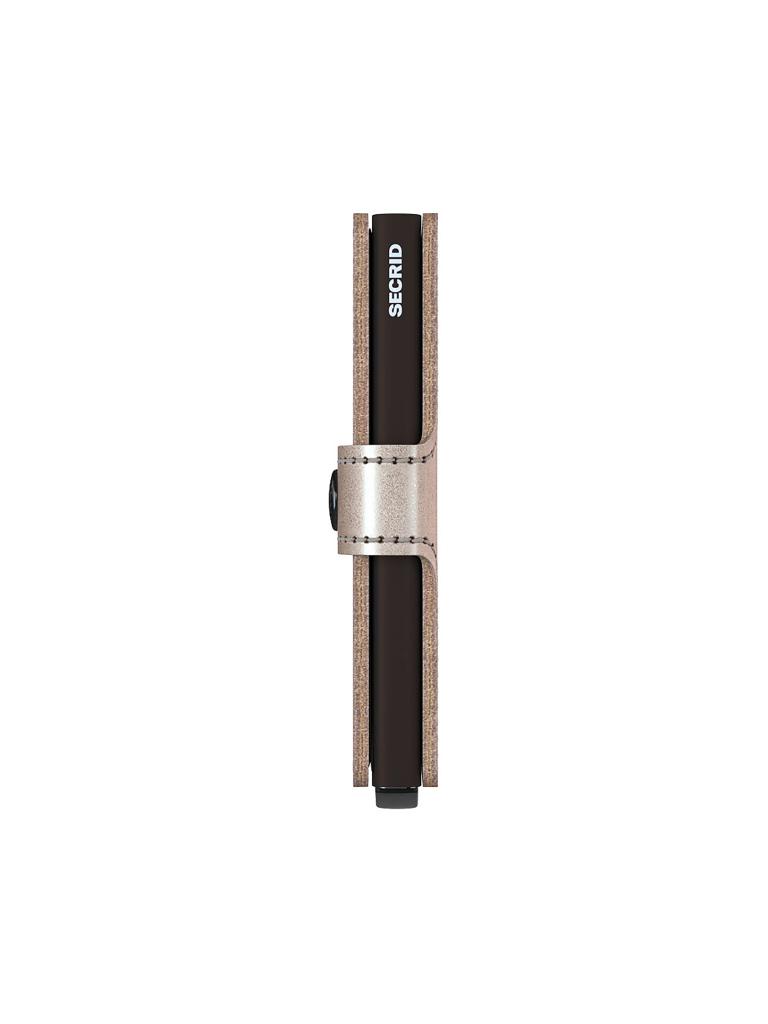 SECRID | Geldbörse - Miniwallet Metallic Mini Champagner/Brown | gold