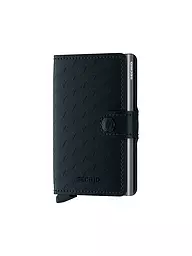 SECRID | Geldbörse - Miniwallet Optical Mini Black Titanium | schwarz