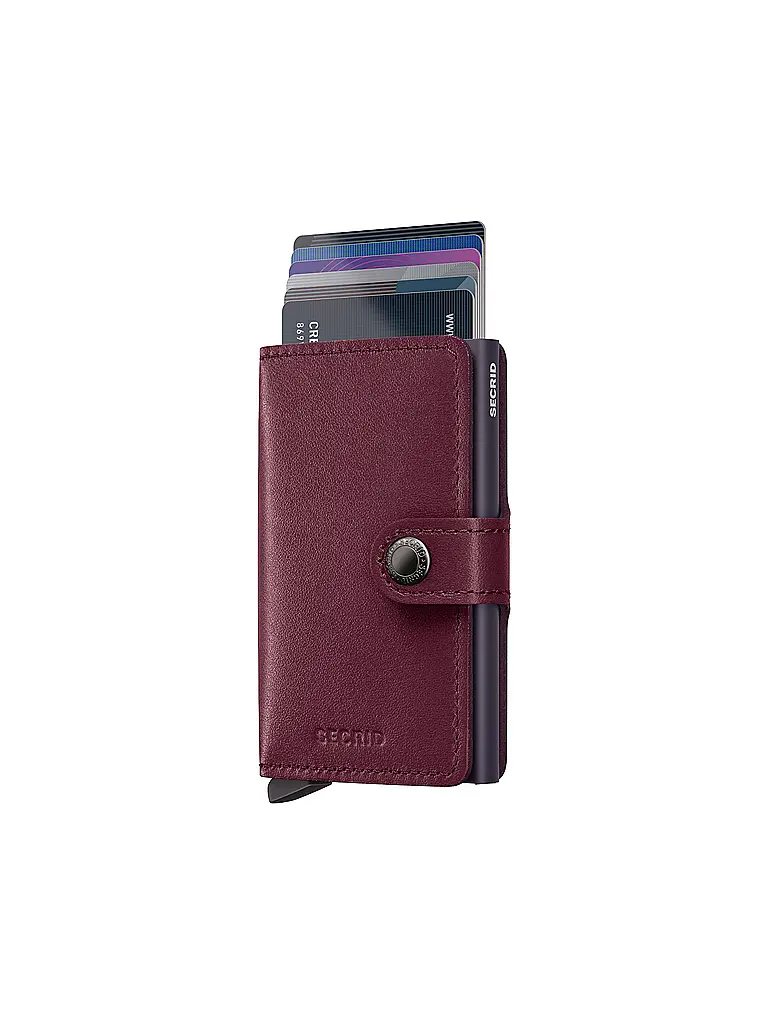 SECRID | Geldbörse - Miniwallet Original Cranberry | dunkelrot